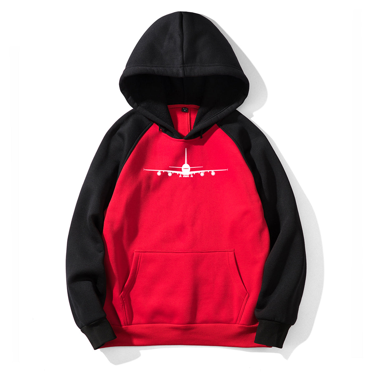 Airbus A380 Silhouette Designed Colourful Hoodies