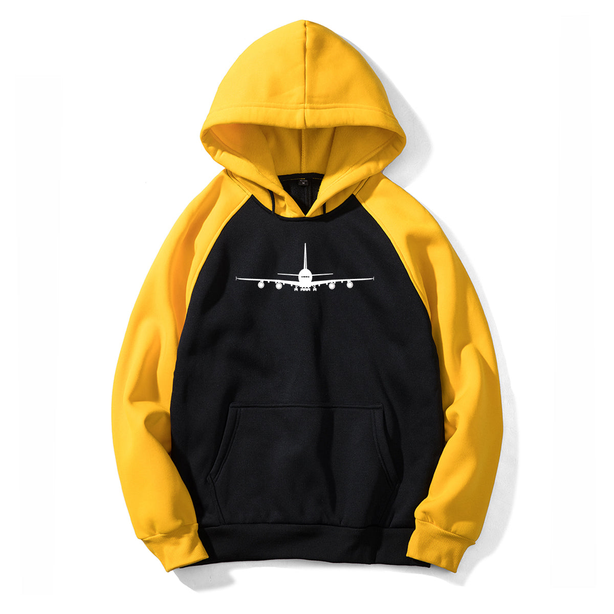 Airbus A380 Silhouette Designed Colourful Hoodies