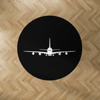 Thumbnail for Airbus A380 Silhouette Designed Carpet & Floor Mats (Round)