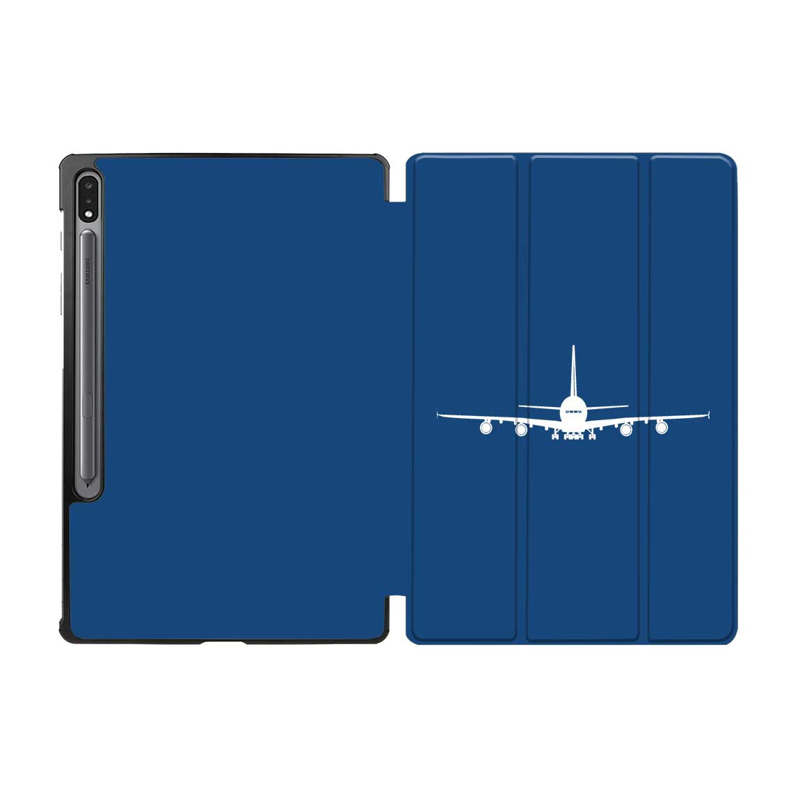 Airbus A380 Silhouette Designed Samsung Tablet Cases