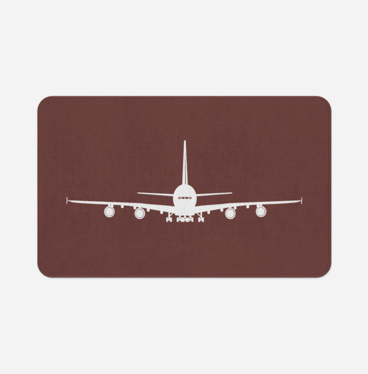 Airbus A380 Silhouette Designed Bath Mats