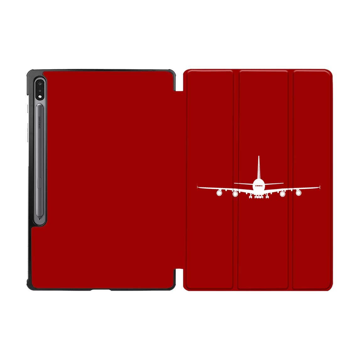 Airbus A380 Silhouette Designed Samsung Tablet Cases