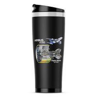 Thumbnail for Airbus A380 & GP7000 Engine Designed Travel Mugs