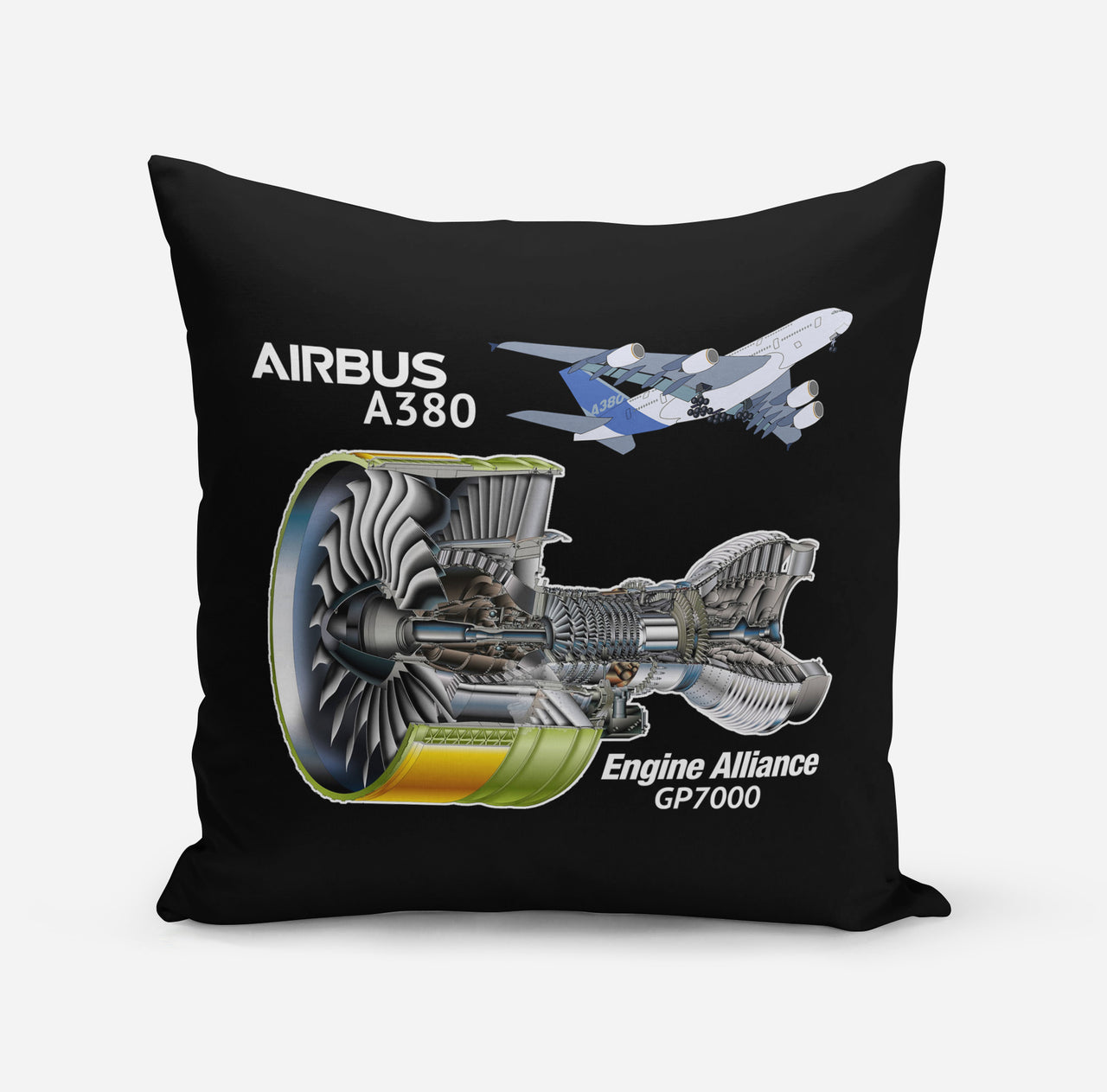 Airbus A380 & GP7000 Engine Designed Pillows