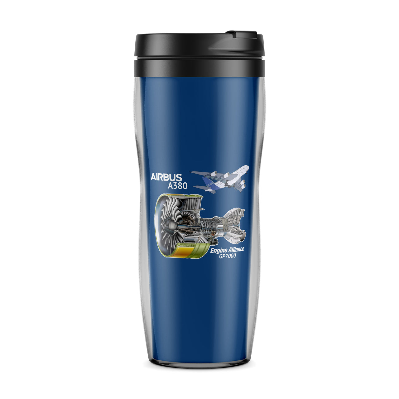 Airbus A380 & GP7000 Engine Designed Travel Mugs