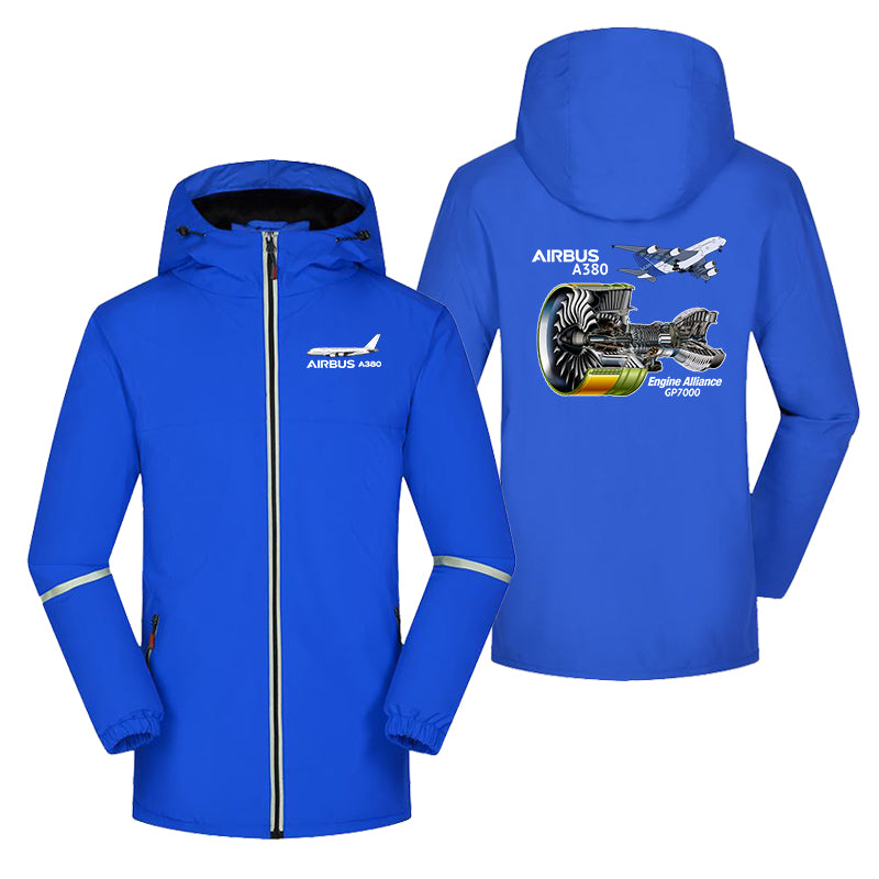 Airbus A380 & GP7000 Engine Designed Rain Coats & Jackets