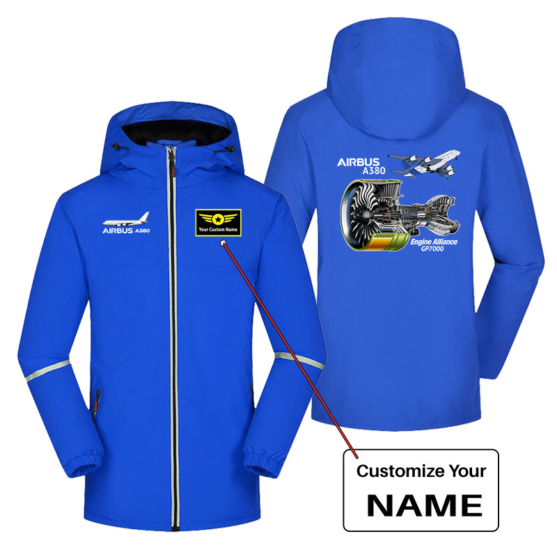 Airbus A380 & GP7000 Engine Designed Rain Coats & Jackets