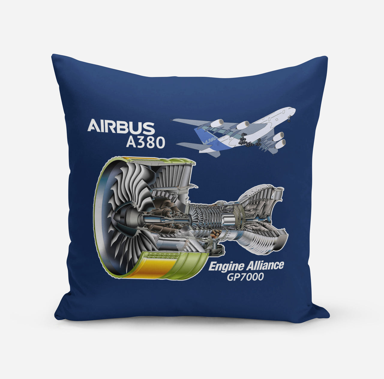 Airbus A380 & GP7000 Engine Designed Pillows