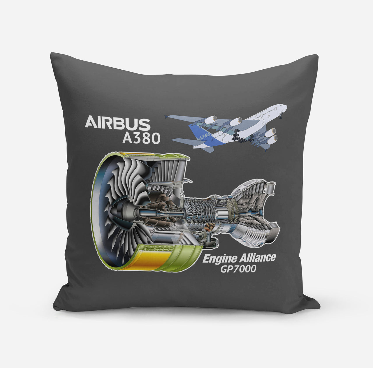 Airbus A380 & GP7000 Engine Designed Pillows