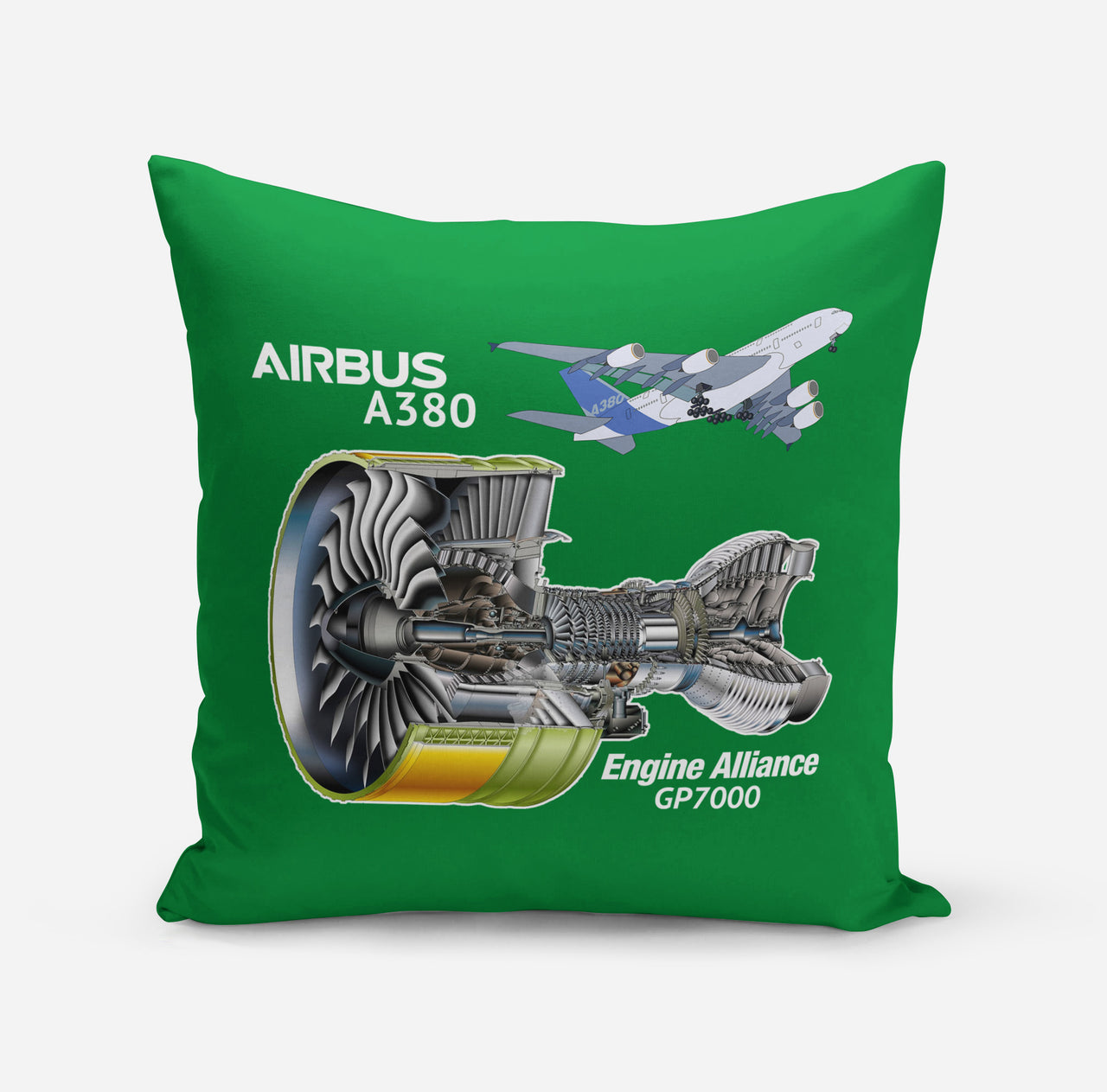 Airbus A380 & GP7000 Engine Designed Pillows