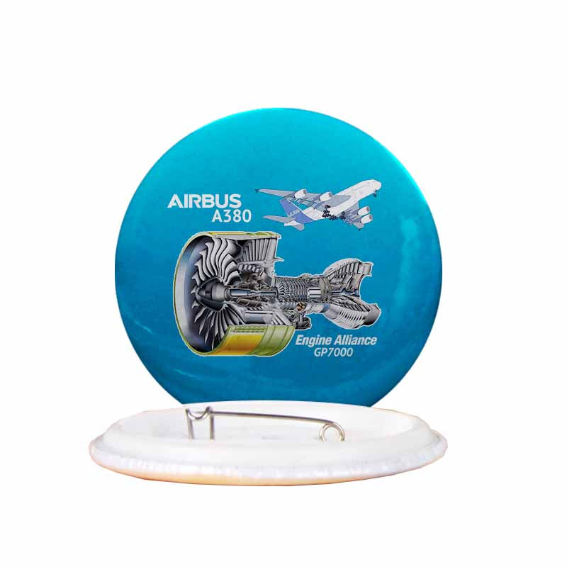 Airbus A380 & GP7000 Engine Designed Pins