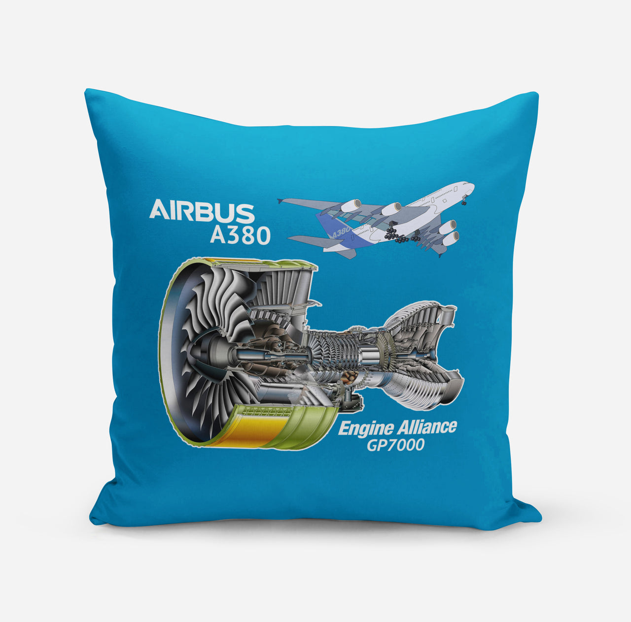 Airbus A380 & GP7000 Engine Designed Pillows