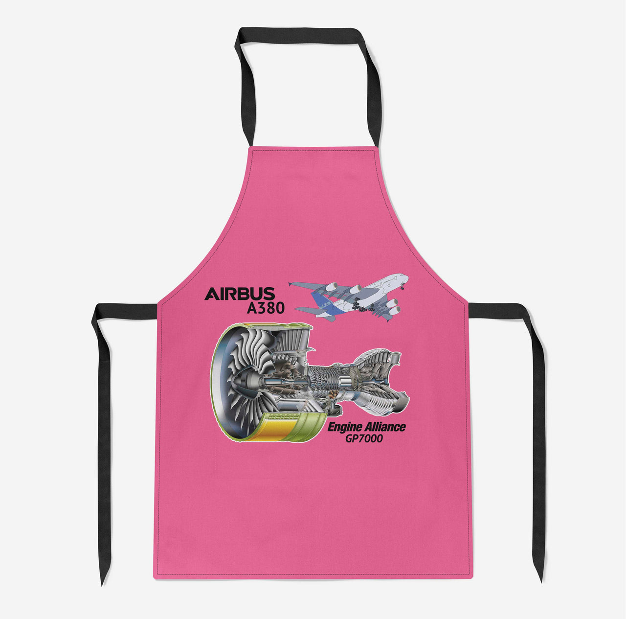 Airbus A380 & GP7000 Engine Designed Kitchen Aprons