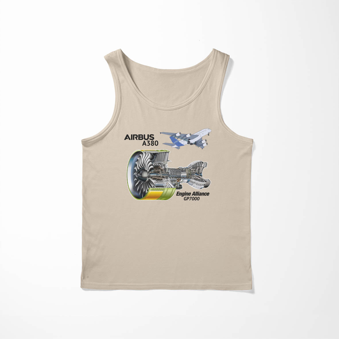 Airbus A380 & GP7000 Engine Designed Tank Tops