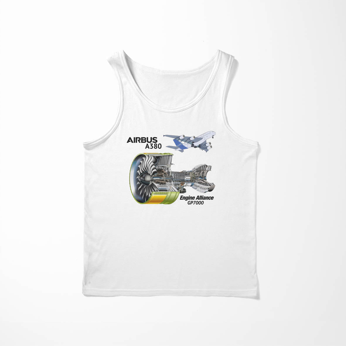 Airbus A380 & GP7000 Engine Designed Tank Tops