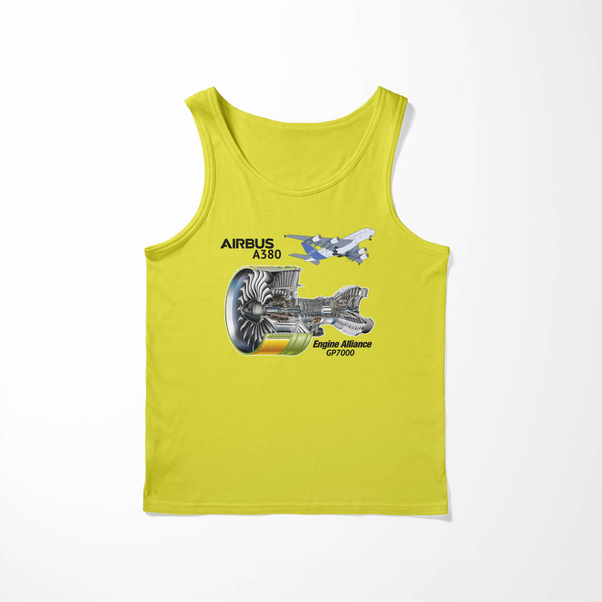 Airbus A380 & GP7000 Engine Designed Tank Tops