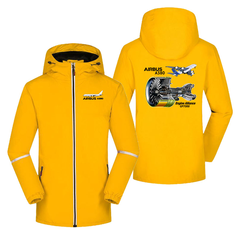 Airbus A380 & GP7000 Engine Designed Rain Coats & Jackets