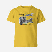 Thumbnail for Airbus A380 & GP7000 Engine Designed Children T-Shirts