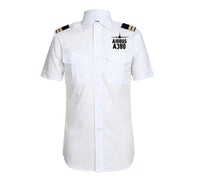 Thumbnail for Airbus A380 & Plane Designed Pilot Shirts