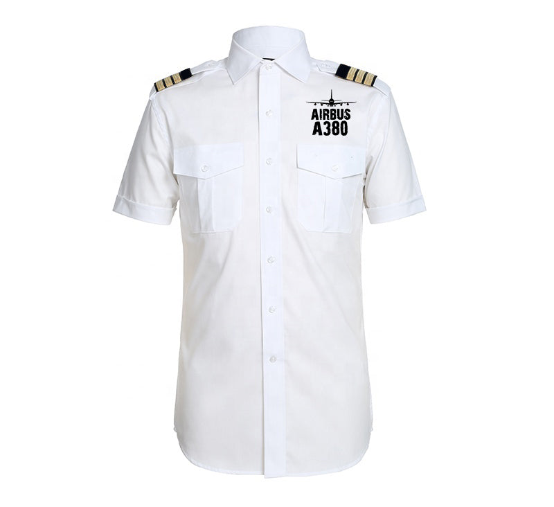 Airbus A380 & Plane Designed Pilot Shirts