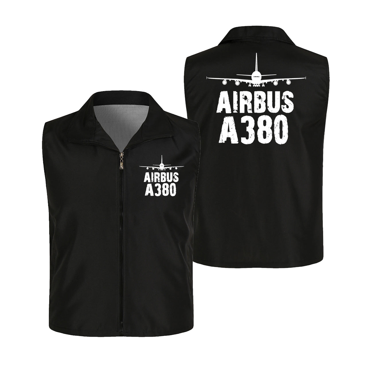 Airbus A380 & Plane Designed Thin Style Vests