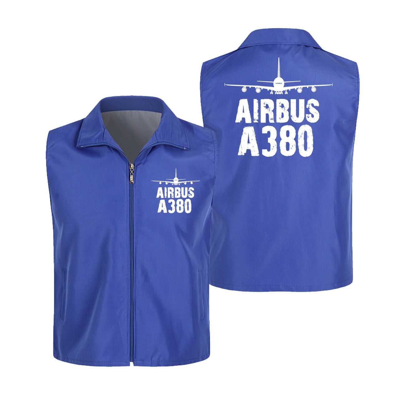 Airbus A380 & Plane Designed Thin Style Vests