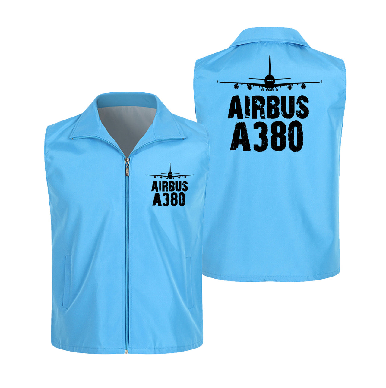 Airbus A380 & Plane Designed Thin Style Vests