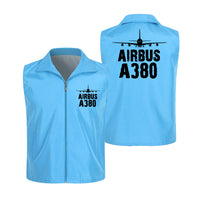 Thumbnail for Airbus A380 & Plane Designed Thin Style Vests