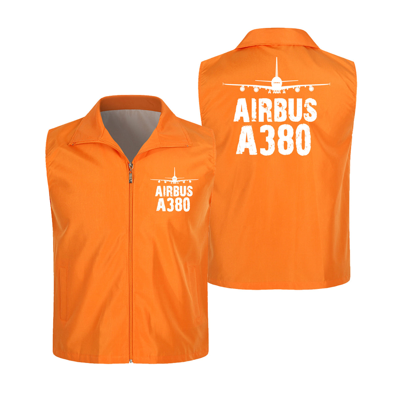 Airbus A380 & Plane Designed Thin Style Vests