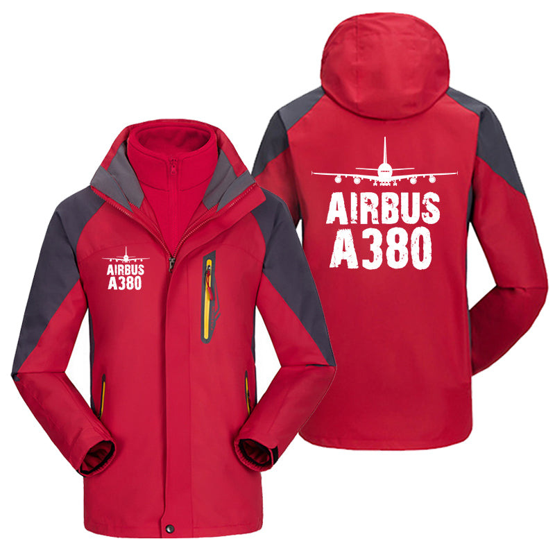 Airbus A380 & Plane Designed Thick Skiing Jackets