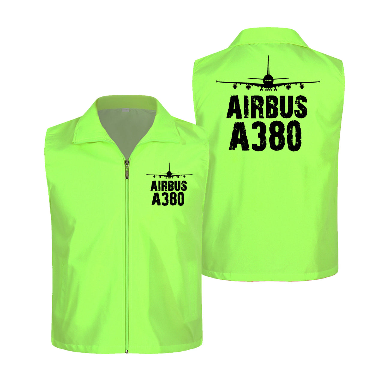 Airbus A380 & Plane Designed Thin Style Vests