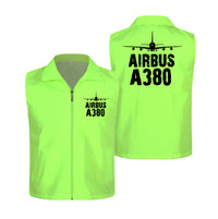 Thumbnail for Airbus A380 & Plane Designed Thin Style Vests