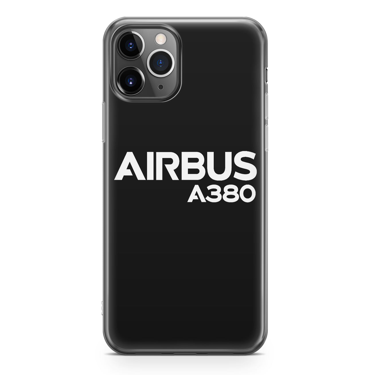 Airbus A380 & Text Designed iPhone Cases