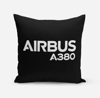 Thumbnail for Airbus A380 & Text Designed Pillows