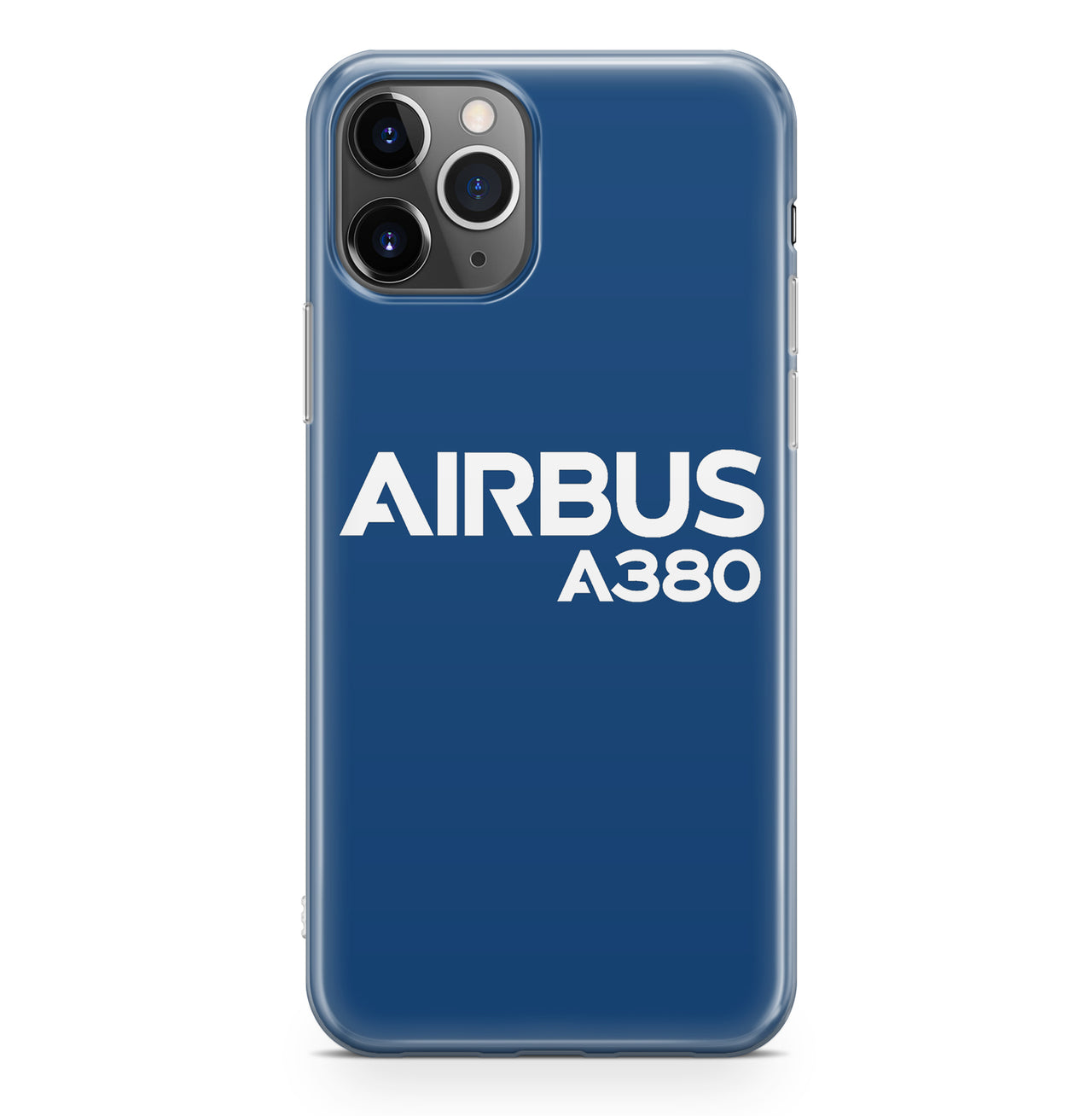 Airbus A380 & Text Designed iPhone Cases