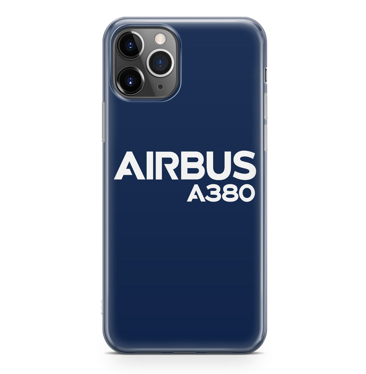 Airbus A380 & Text Designed iPhone Cases