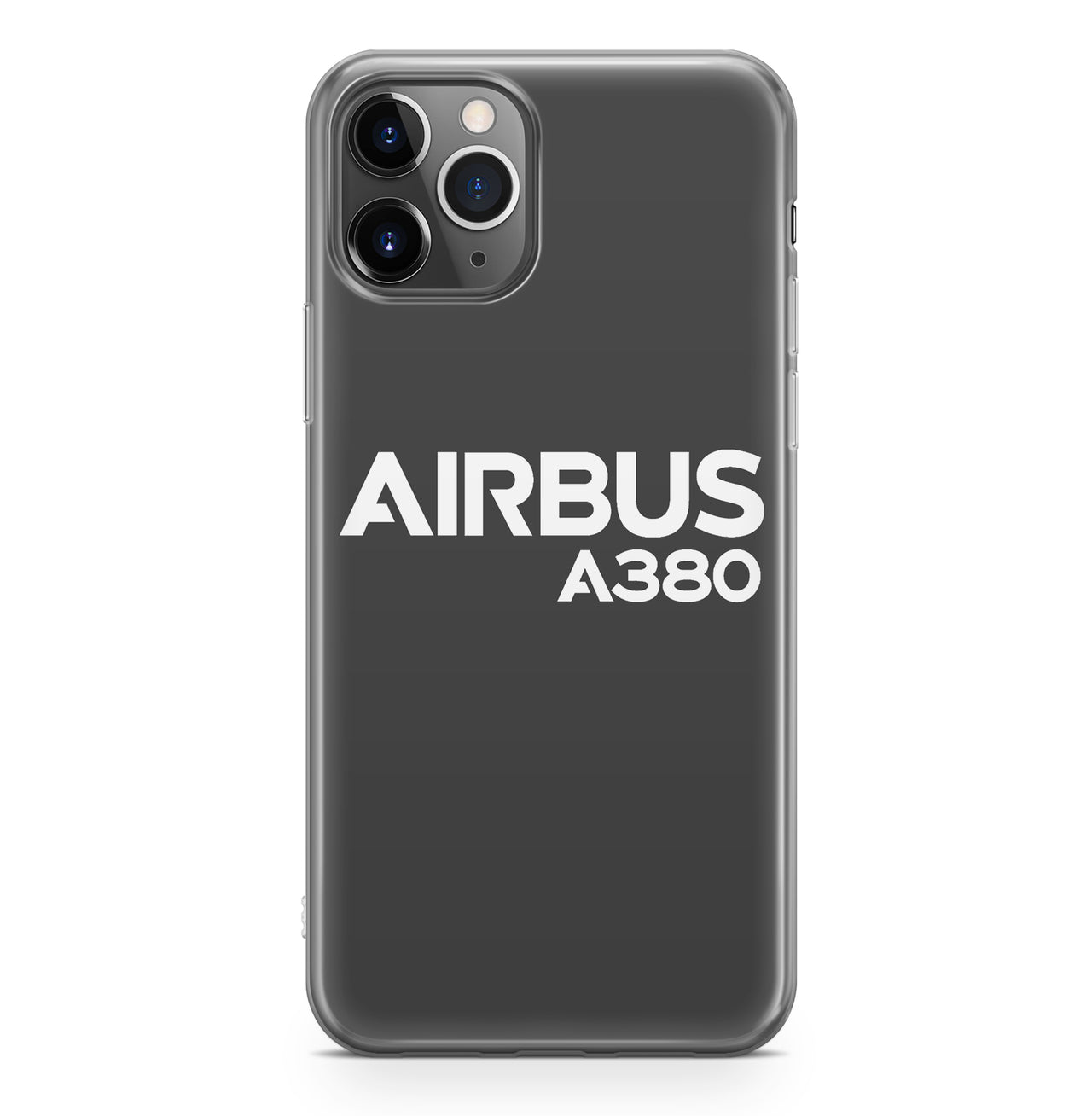 Airbus A380 & Text Designed iPhone Cases