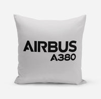 Thumbnail for Airbus A380 & Text Designed Pillows