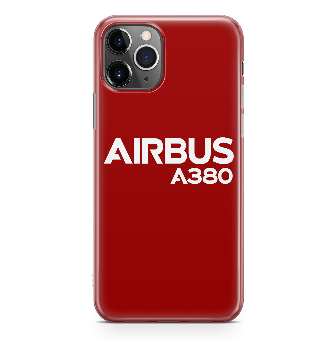 Airbus A380 & Text Designed iPhone Cases