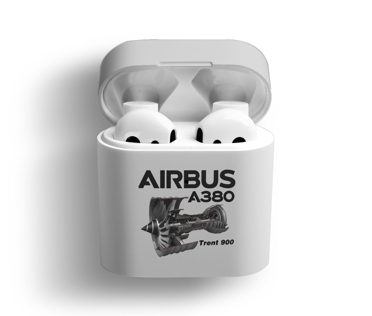 Airbus A380 & Trent 900 Engine Designed AirPods Cases