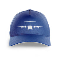 Thumbnail for Airbus A400M Silhouette Printed Hats