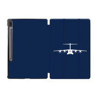 Thumbnail for Airbus A400M Silhouette Designed Samsung Tablet Cases