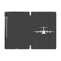 Thumbnail for Airbus A400M Silhouette Designed Samsung Tablet Cases