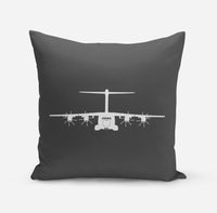 Thumbnail for Airbus A400M Silhouette Designed Pillows