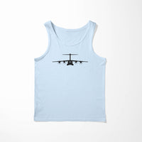 Thumbnail for Airbus A400M Silhouette Designed Tank Tops