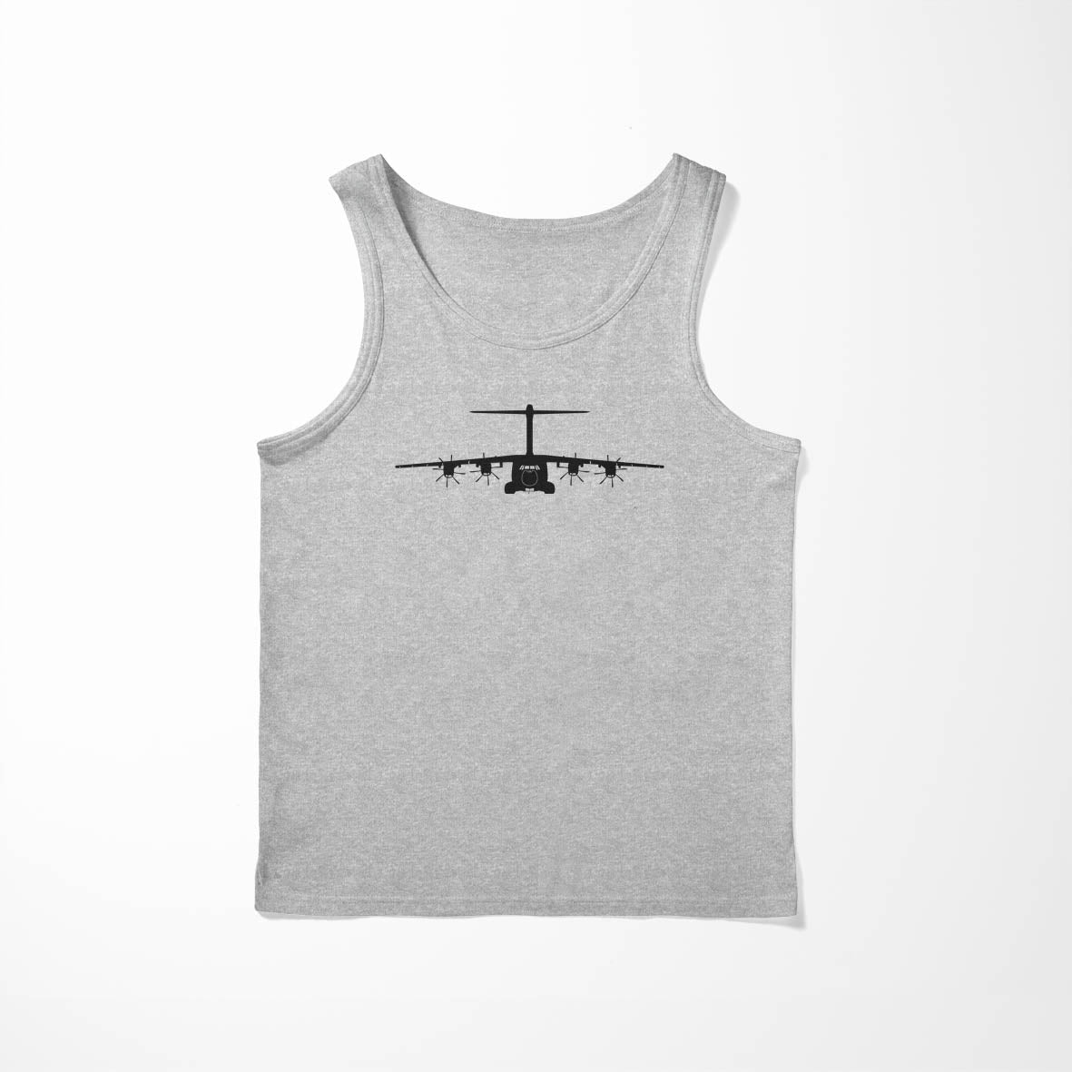 Airbus A400M Silhouette Designed Tank Tops