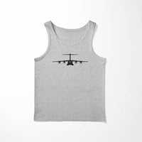 Thumbnail for Airbus A400M Silhouette Designed Tank Tops