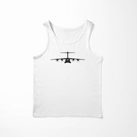 Thumbnail for Airbus A400M Silhouette Designed Tank Tops