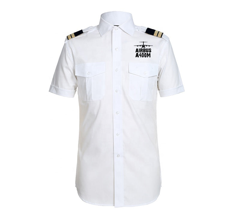 Airbus A400M & Plane Designed Pilot Shirts