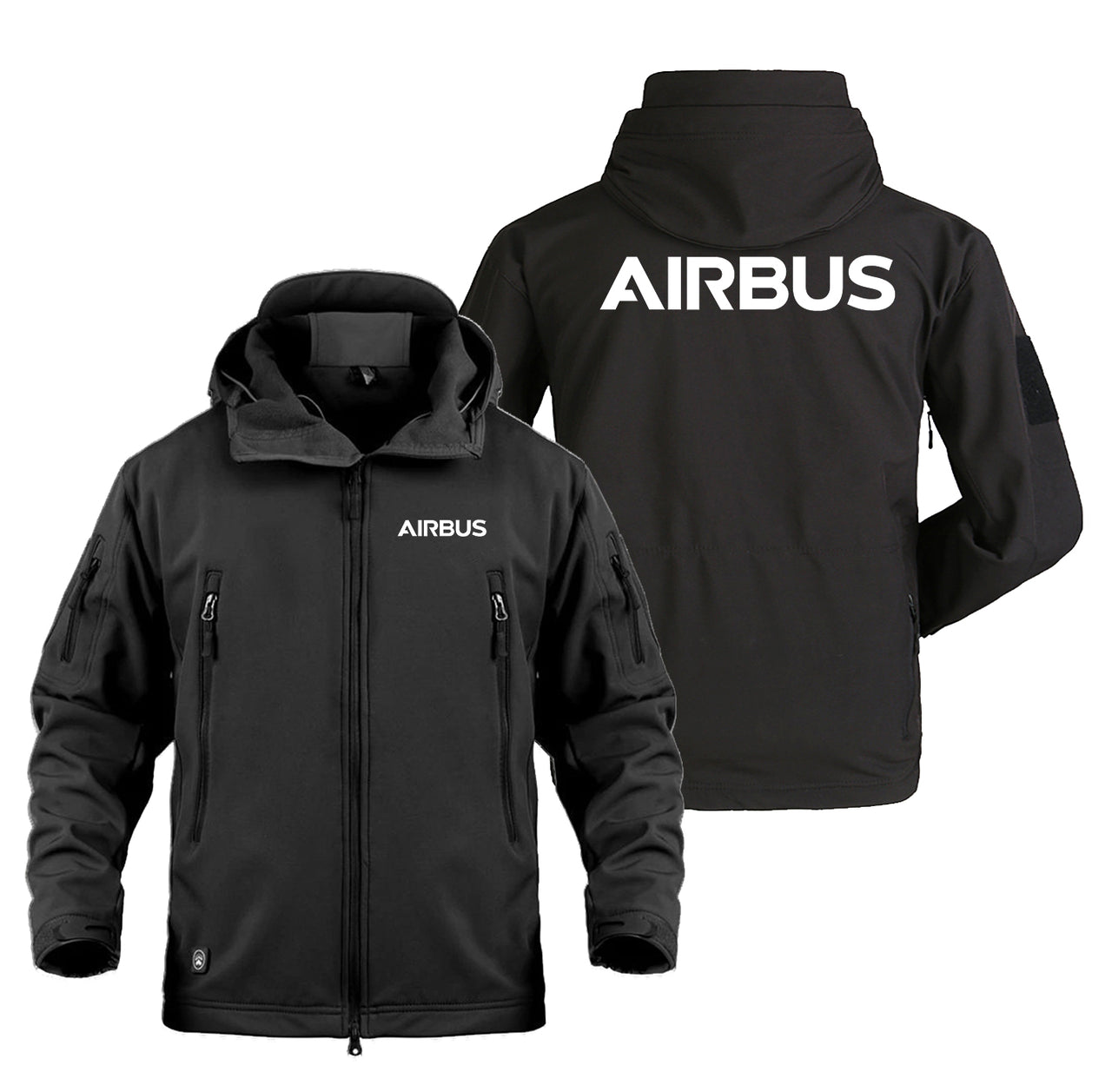 Airbus & Text Designed Military Jackets (Customizable)